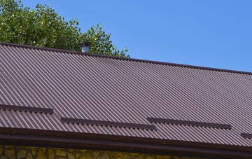 typical Bougton End corrugated roof uses