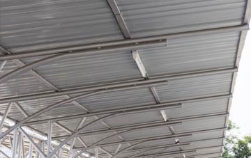 installing Bougton End metal roofing