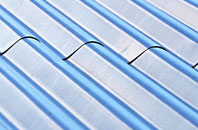 Bougton End corrugated roofing
